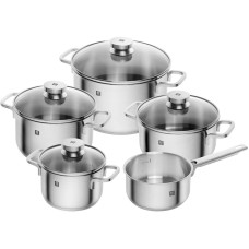 Yemək bişirmək üçün dəst Zwilling Focus, paslanmayan polad, gümüşü, 9 parça