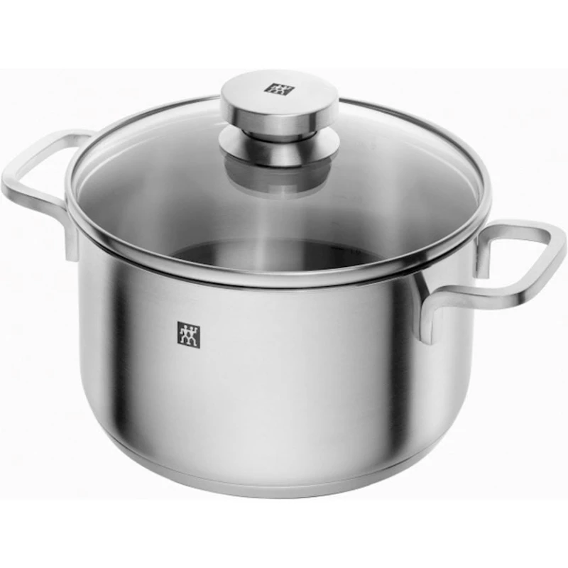 Наборы посуды для готовки Zwilling Focus, нержавеющая сталь, серебристый, 9 предметов