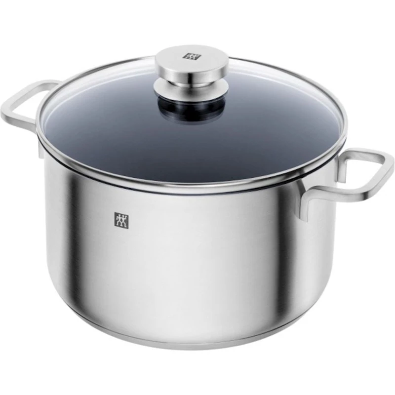 Наборы посуды для готовки Zwilling Focus, нержавеющая сталь, серебристый, 9 предметов