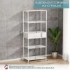 Стеллаж Marina 3563_LetSpringCSStelArnoWhWh, ЛДСП-Loft, 146.6x33.7x60 см, белый Стеллаж Marina 3563_LetSpringCSStelArnoWhWh, ЛДСП-Loft, 146.6x33.7x60 см, белый