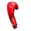16 унций натуральные кожаные красные боксерские перчатки для бокса
