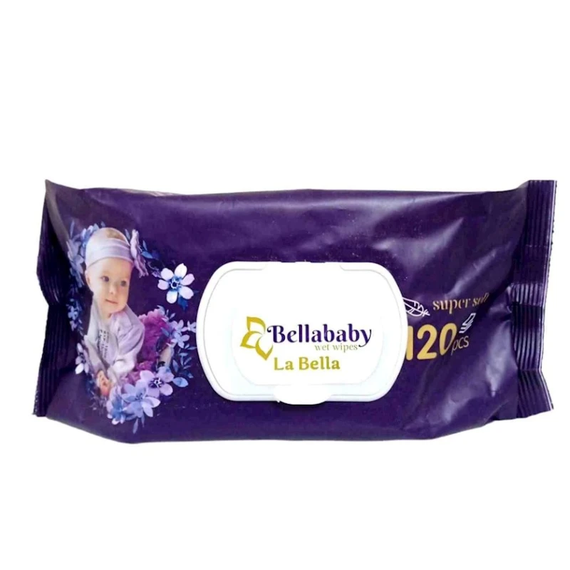 Uşaq nəm salfetləri Bellababy 120 əd