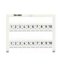 Markalama kartı WAGO 0793-5502, WMB 1-10, ağ