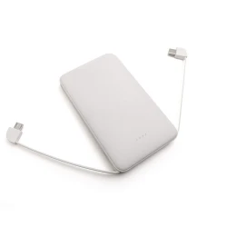 Внешний аккумулятор 5000mAh Белый Внешний аккумулятор 5000mAh Белый