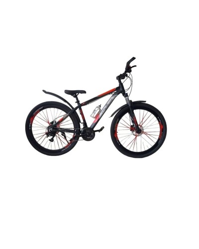 Dağ velosipedi VeloStrim 26 Qara/Qırmızı
