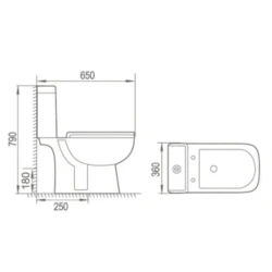 Унитаз Classo CT-C-1005 Унитаз Classo CT-C-1005