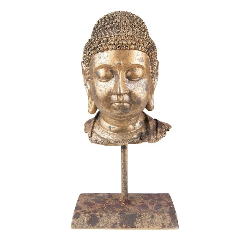 Статуэтка Clayre & Eef Buddha, полирезин, 13x9x25 см