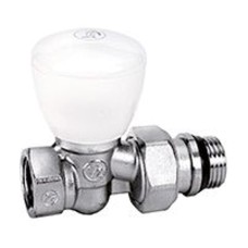 Əl klapanı Giacomini R6X033, 1/2 düym, düz, xrom - R6X033