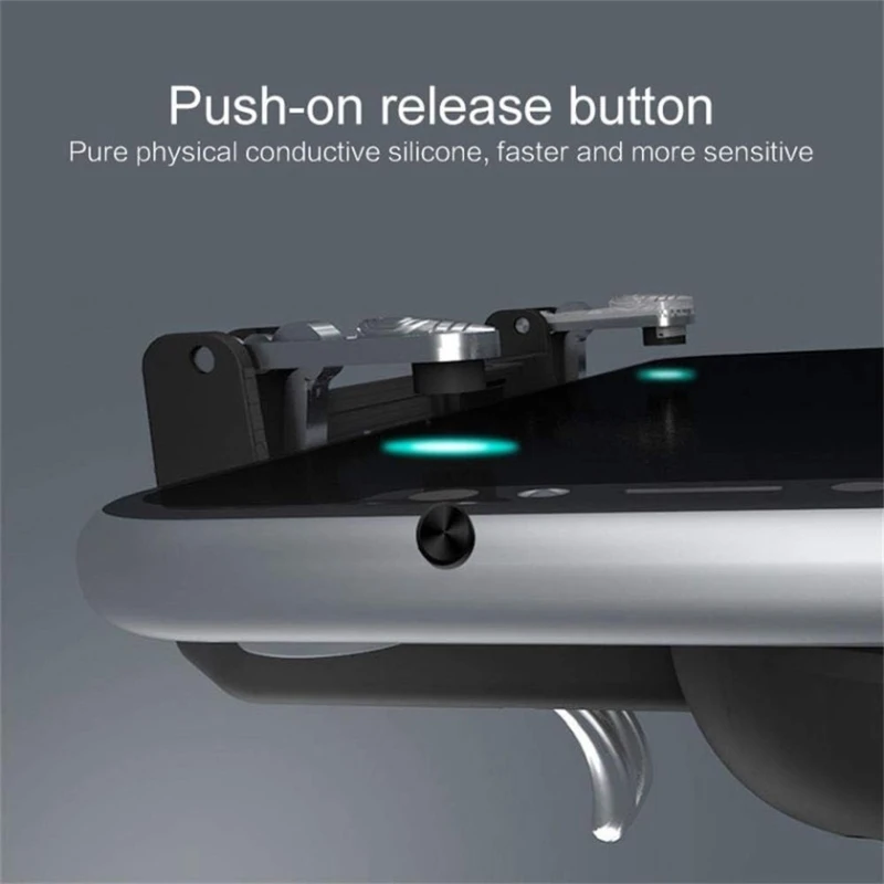 Геймпад-джойстик PUGB PUGB001RAX PUBG Mobile, металлический L1 R1 для iOS и Android Геймпад-джойстик PUGB PUGB001RAX PUBG Mobile, металлический L1 R1 для iOS и Android