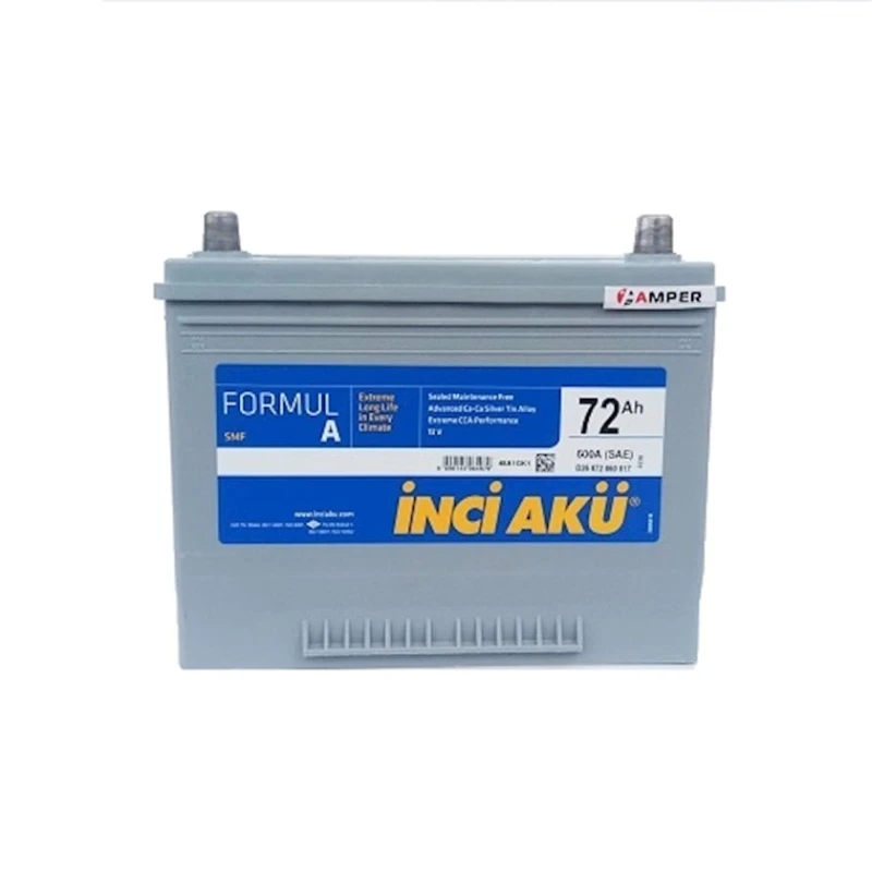 Аккумулятор İnci Akü Formul A R+ 75Ah Серый Аккумулятор İnci Akü Formul A R+ 75Ah Серый