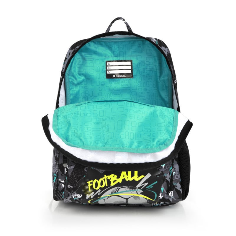 Məktəbli bel çantası Gabol Score 236572 001, qara Məktəbli bel çantası Gabol Score 236572 001, qara