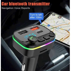 Автомобильный FM трансмиттер P3-PD Black Автомобильный FM трансмиттер P3-PD Black