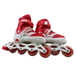 Roliklər uşaqlar üçün K603C, ölçü S, qırmızı/ağ