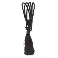 Pərdə tutacağı JYSK Hvasser, 1 əd, 55 sm, polyester, qara