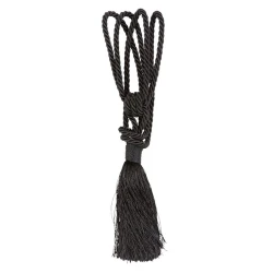 Держатель для штор JYSK Hvasser, 1 шт, 55 см, полиэстер, черный