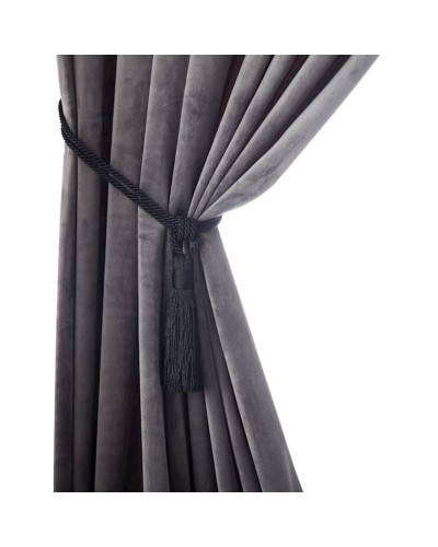 Pərdə tutacağı JYSK Hvasser, 1 əd, 55 sm, polyester, qara