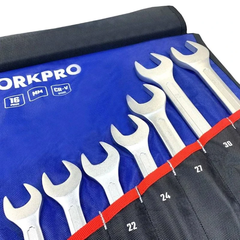 Набор комбинированных ключей Workpro WP202503, 16 шт