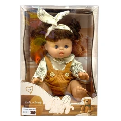 Kukla Baby so Lovely M6673, qəhvəyi, 18 ay+