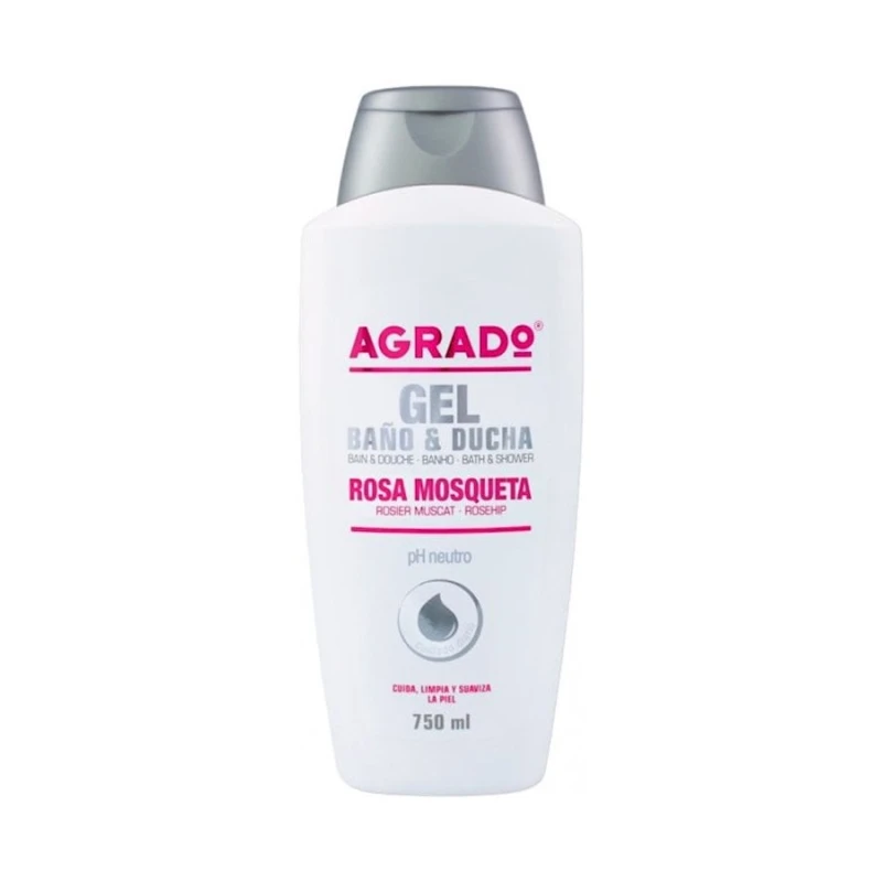 Гель для душа Agrado Rosehip Bath and Shower Gel, 750 мл Гель для душа Agrado Rosehip Bath and Shower Gel, 750 мл