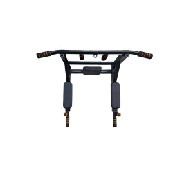 İdman kompleksi turnik, tirlər və press 3ü 1də 252544, paslanmayan polad, qara