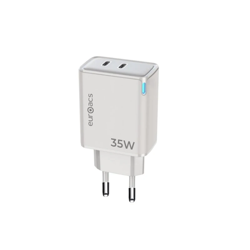 Сетевое зарядное устройство Euroacs EU-MA317 35W, Белый Сетевое зарядное устройство Euroacs EU-MA317 35W, Белый