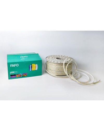 LED lent FAFO, 100 m, 3 diod, super parlaq, IP65, ağ işıq - FA11682835180IP6512MM