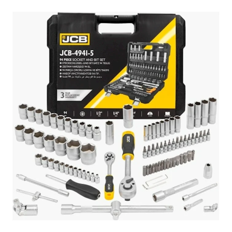 Набор инструментов JCB 4941-5, 94 предмета