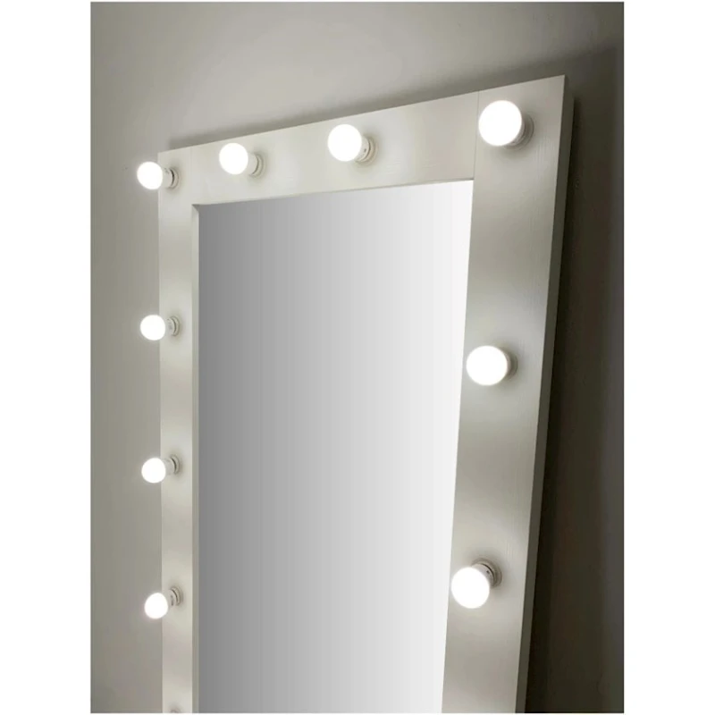 Напольное зеркало 3563, 185х80х7 см, белое Напольное зеркало 3563, 185х80х7 см, белое