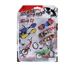 Barmaq üçün oyun dəsti Mini Fingerboard Skate Board 2356-34