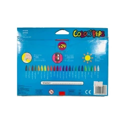 Набор мелков Plastic Crayons Pastel Color'Peps 24 шт