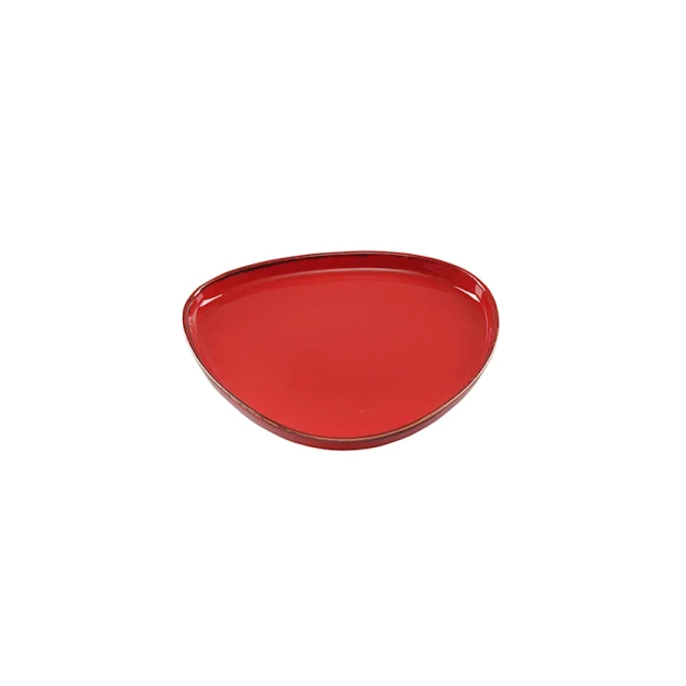 Boşqab Porland Seasons, 21 sm, farfor, qırmızı