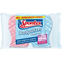 Набор губок Spontex, розовый/синий, 2 шт