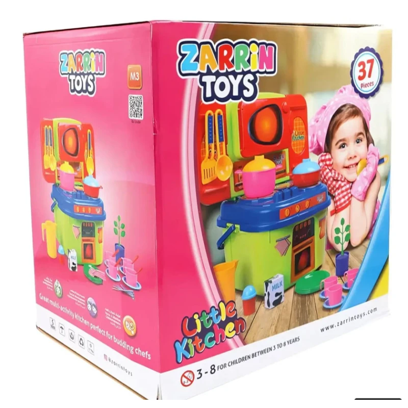 Mətbəxt dəsti Zarrin Tors Little Kitchen, 37 parça
