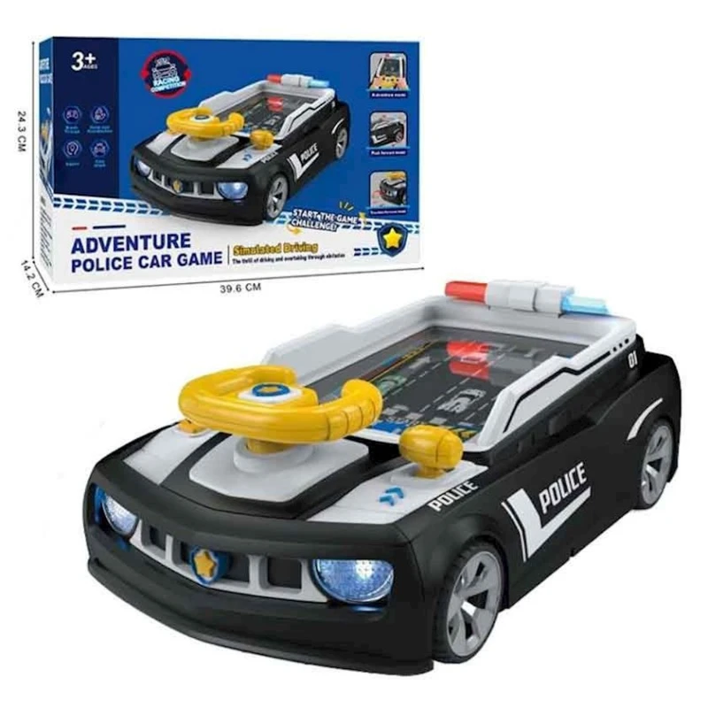 Polis maşını B022HQQ, plastik, qara