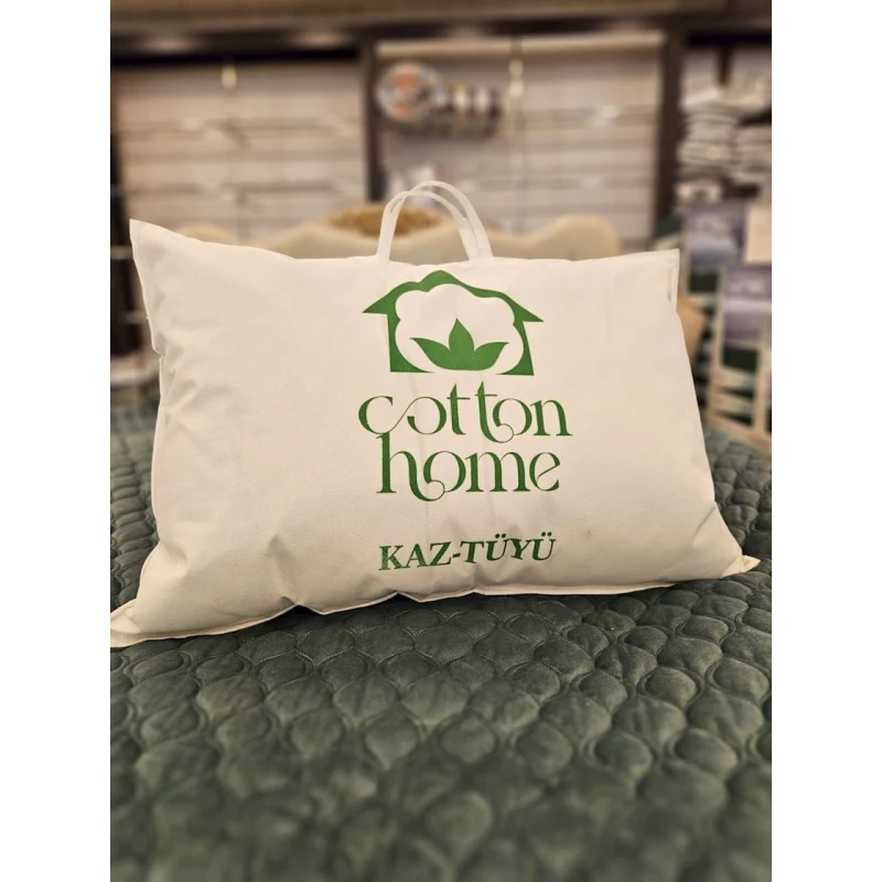 Подушка для сна Cotton Home SHA-00002697, гусиное перо, 50х70 см, белая Подушка для сна Cotton Home SHA-00002697, гусиное перо, 50х70 см, белая