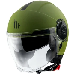 Мотошлем MT Helmets Viale SV Solid A6 Matt Green, размер M