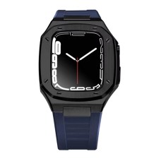 Qayış və çexol SW707 Apple Watch 44/45mm üçün Blue/Black