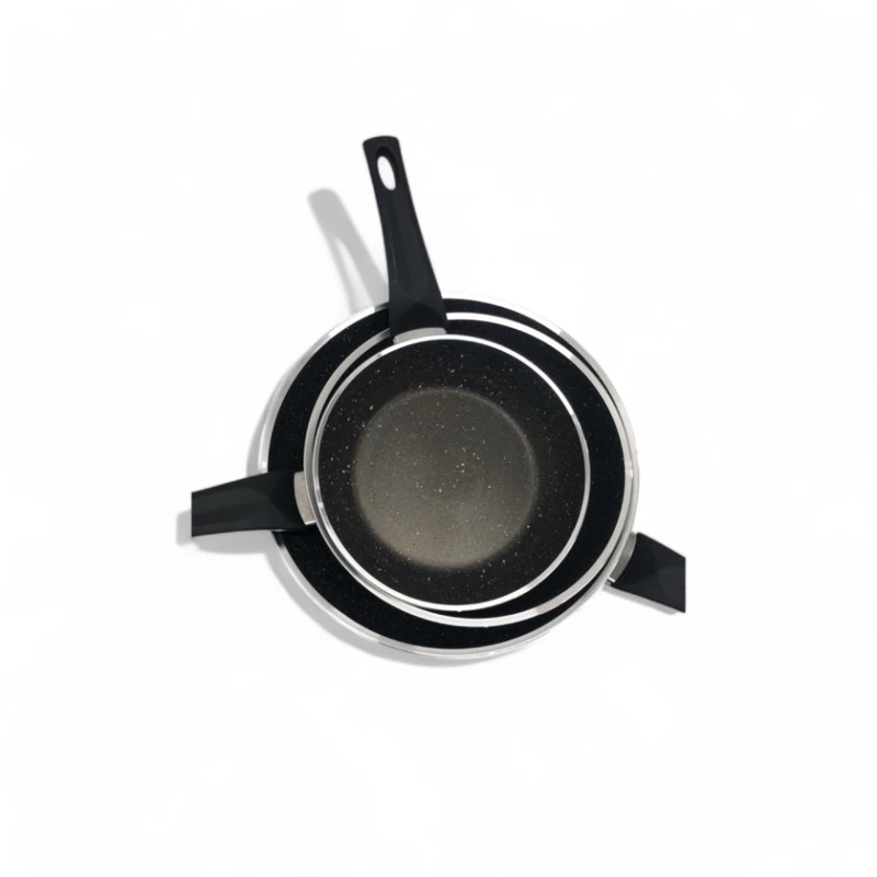 Tava dəsti Mehtap Forge, qara, 3 əd