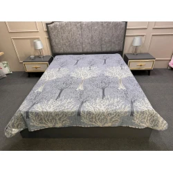 Покрывало Moon Stars YO-DM-014, 200x230 см, евро макси, серое Покрывало Moon Stars YO-DM-014, 200x230 см, евро макси, серое