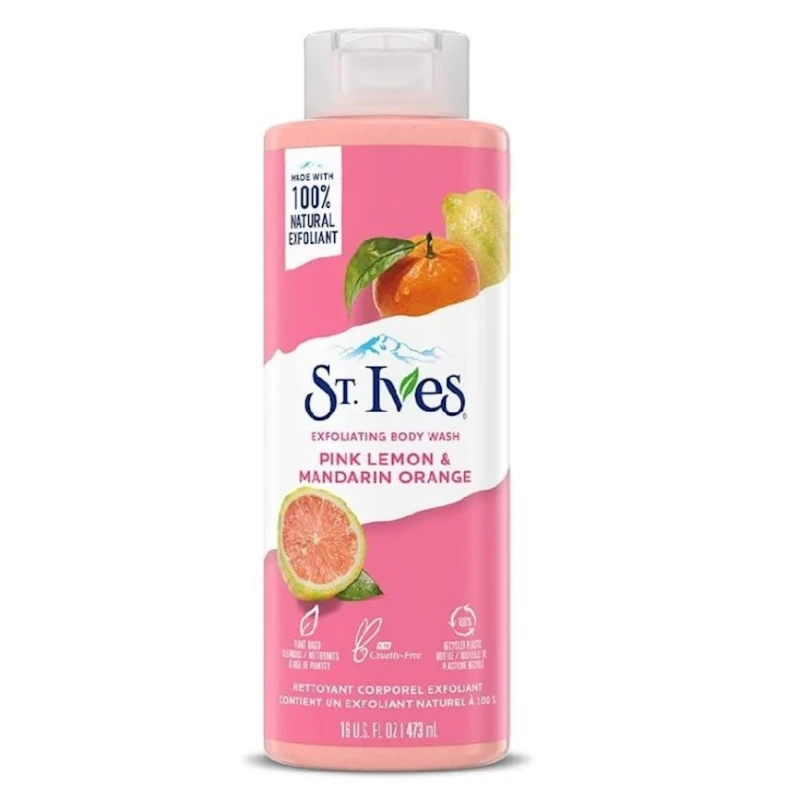 Duş geli St.Ives Pink Lemon & Mandarin Orange 473 ml