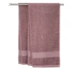 Полотенце банное JYSK Karlstad By Kronborg, 70x140 см, хлопок, темно-розовый Полотенце банное JYSK Karlstad By Kronborg, 70x140 см, хлопок, темно-розовый