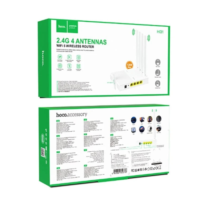 Wi-Fi router HOCO HI31 Wireless WiFi5