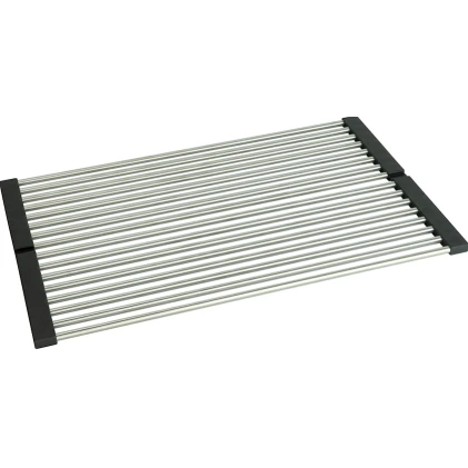 Quruducu stolüstü qablar üçün Deante, paslanmayan polad, tənzimlənən, 47х30 sm