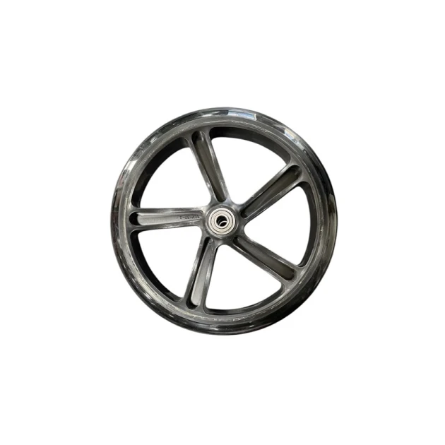 Колесо для самоката 190 мм, пластик/резина, черное