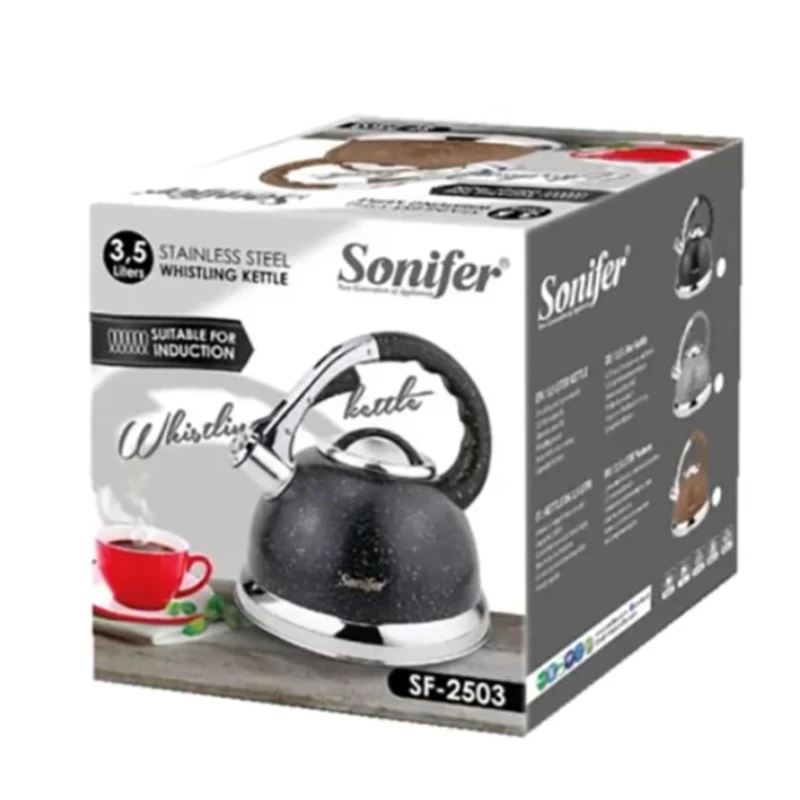 Заварной чайник Sonifer SF-2503, черный, 3.5 л Заварной чайник Sonifer SF-2503, черный, 3.5 л