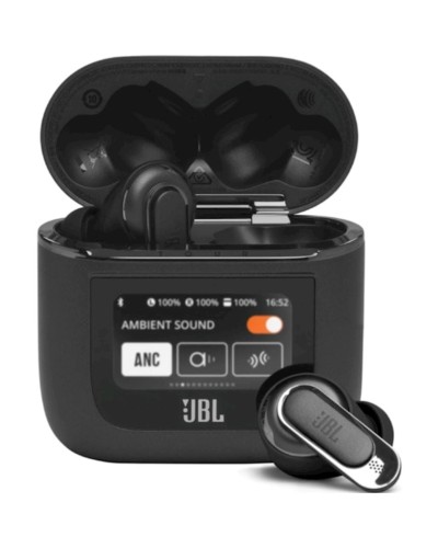 Simsiz qulaqlıqlar JBL Tour Pro 2 Black (JBLTOURPRO2BLK)