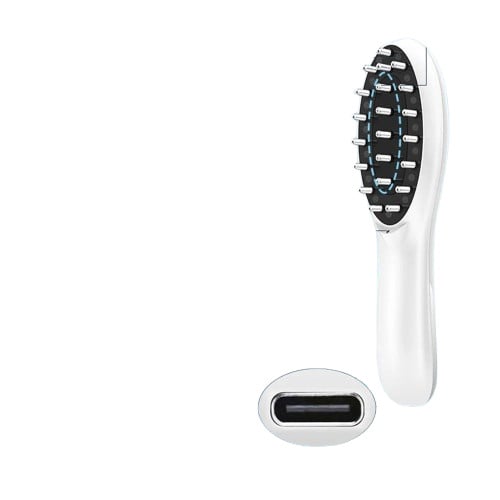 Saç üçün Masaj Darağı HC-020, ağ