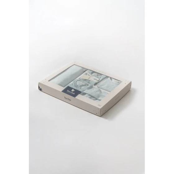 Набор для новорожденных FunnaBaby Tropical Cutie, органический хлопок, зеленый, 0-3 месяца, 10 предметов Набор для новорожденных FunnaBaby Tropical Cutie, органический хлопок, зеленый, 0-3 месяца, 10 предметов