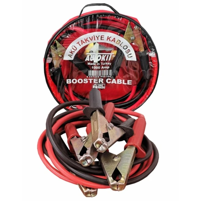 Avtomobil sıxacları Autokit, 1000 A, 2 m