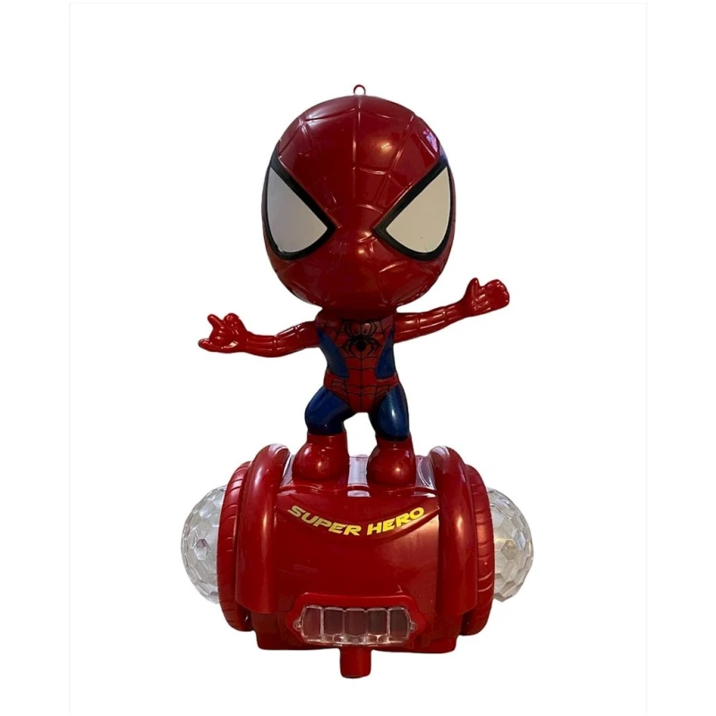 Интерактивная игрушка Rotating Hero, 22x16 см, световая, музыкальная, синяя/красная, 3+ Интерактивная игрушка Rotating Hero, 22x16 см, световая, музыкальная, синяя/красная, 3+